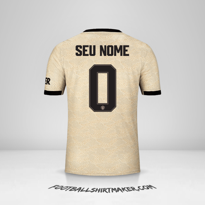 Camisa Manchester United 2019/20 Cup II -  seu nome - 0