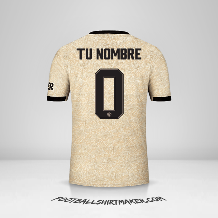 Jersey Manchester United 2019/20 Cup II -  tu nombre - 0