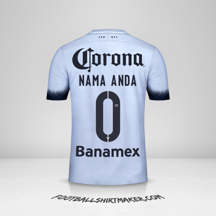 Jersey Club America 2015/16 III -  nama anda - 0