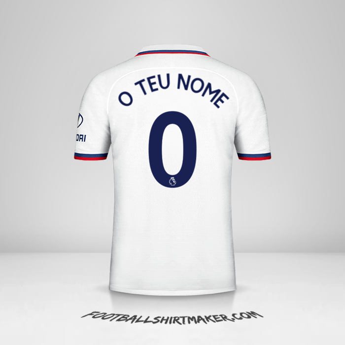 Camisola Chelsea 2019/20 II -  o teu nome - 0