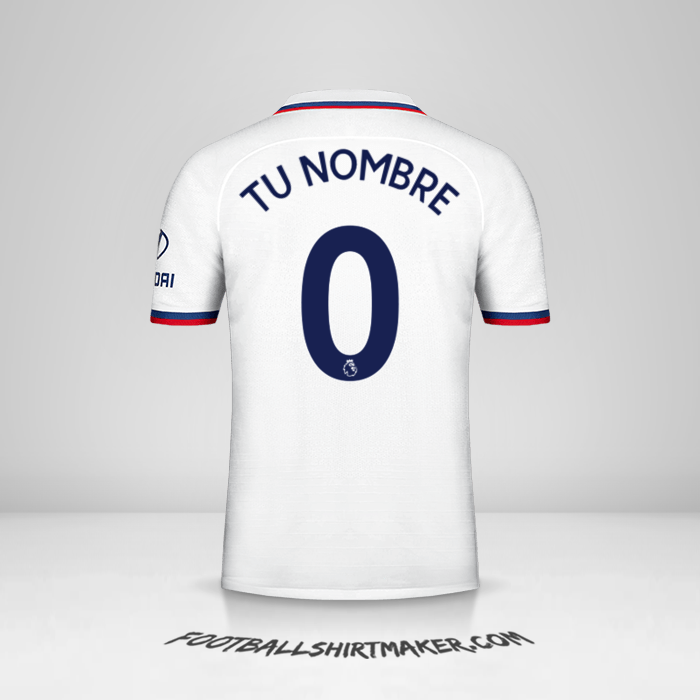 Camiseta Chelsea 2019/20 II -  tu nombre - 0