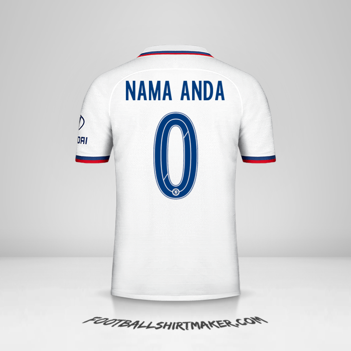 Jersey Chelsea 2019/20 Cup II -  nama anda - 0