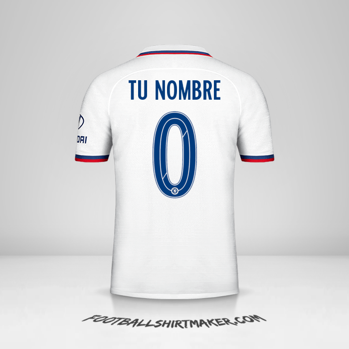 Camiseta Chelsea 2019/20 Cup II -  tu nombre - 0