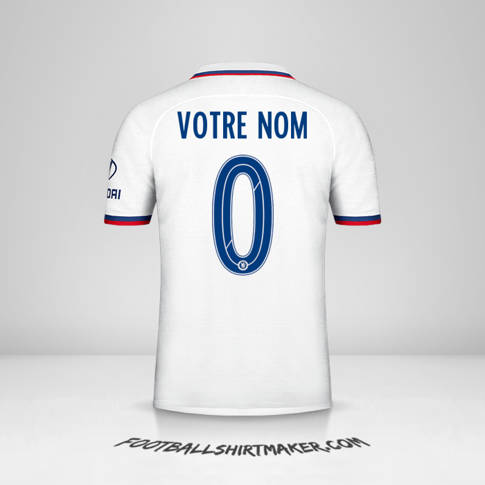 Maillot Chelsea 2019/20 Cup II -  votre nom - 0