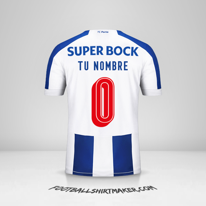 Jersey FC Porto 2019/20 Cup número 0 tu nombre