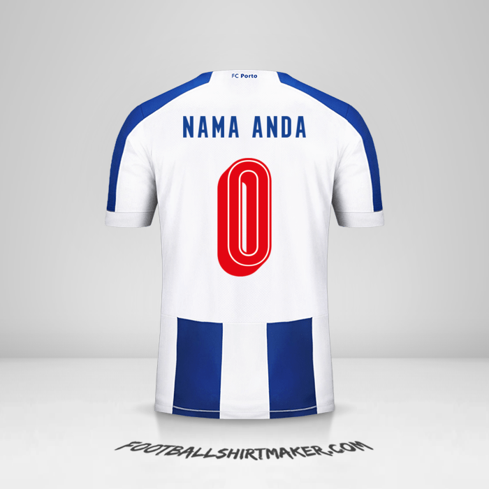 Jersey FC Porto 2019/20 UCL -  nama anda - 0