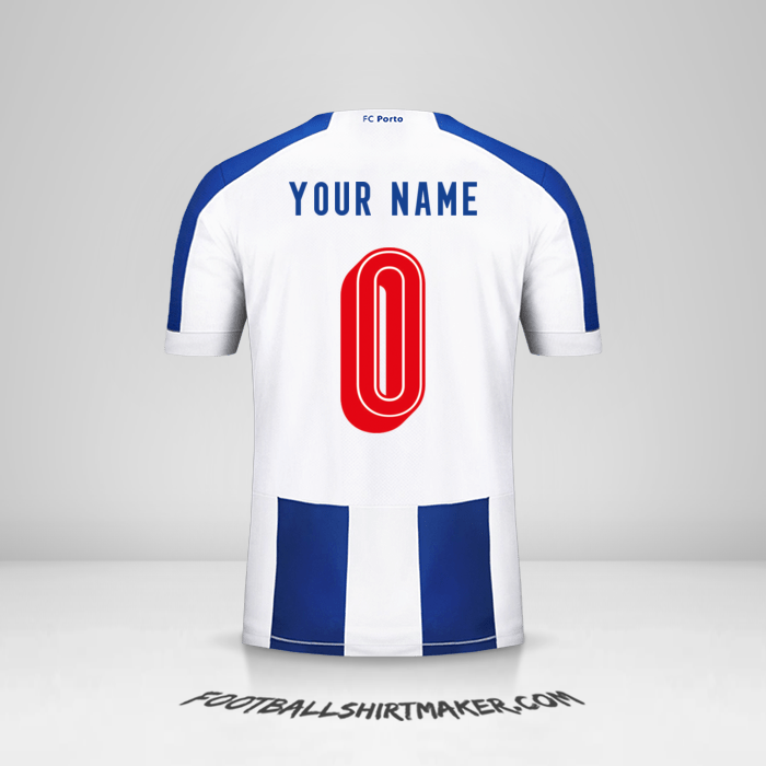 FC Porto 2019/20 UCL jersey number 0 your name