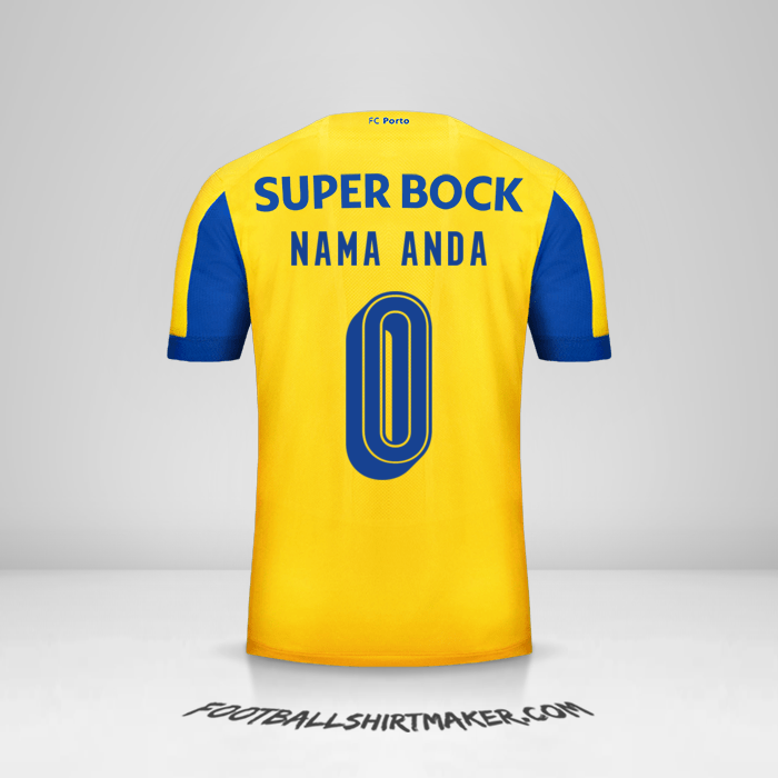 Jersey FC Porto 2019/20 Cup II -  nama anda - 0