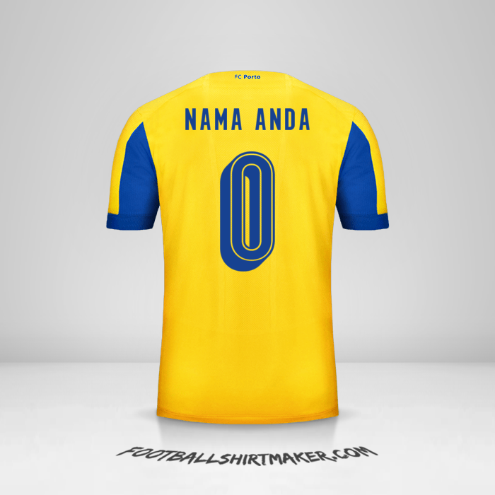 Jersey FC Porto 2019/20 UCL II -  nama anda - 0