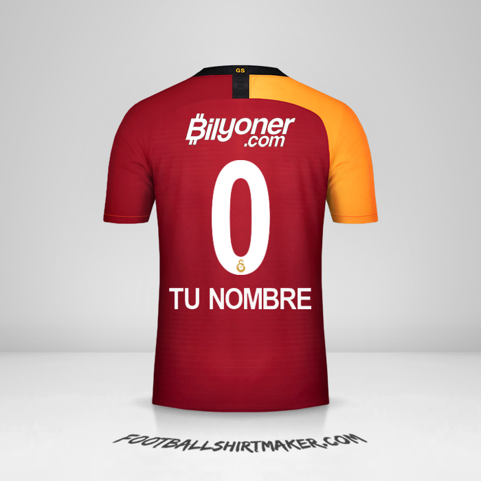 Jersey Galatasaray SK 2019/20 -  tu nombre - 0