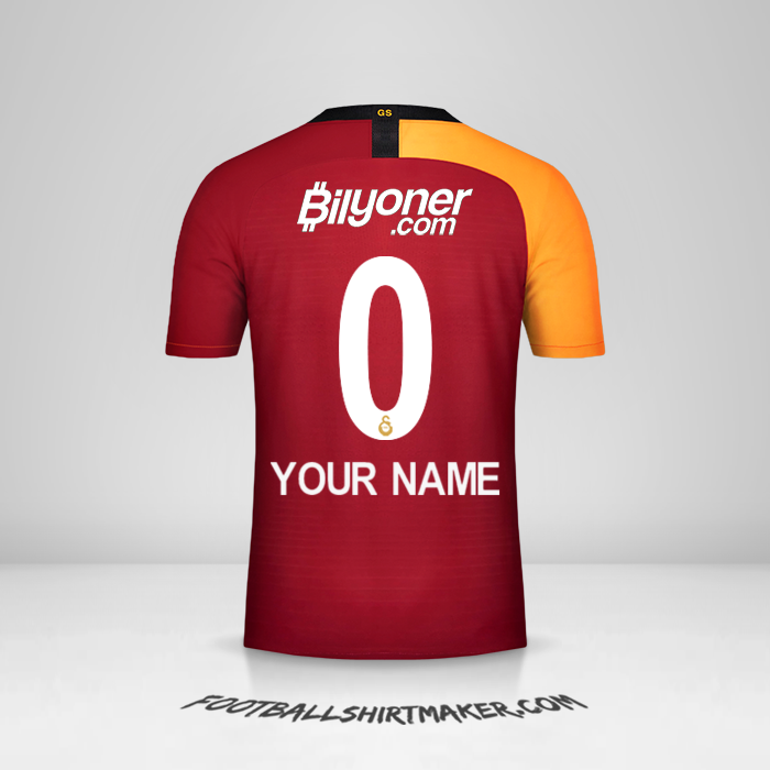 Shirt Galatasaray SK 2019/20 -  your name - 0