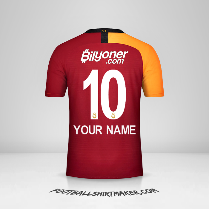 Galatasaray SK 2019/20 shirt number 10 your name