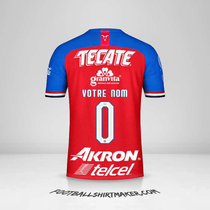 Maillot Guadalajara 2019/20 -  votre nom - 0