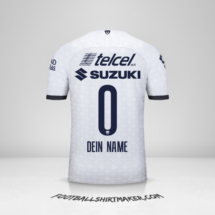 Trikot Pumas UNAM 2019/20 -  dein name - 0