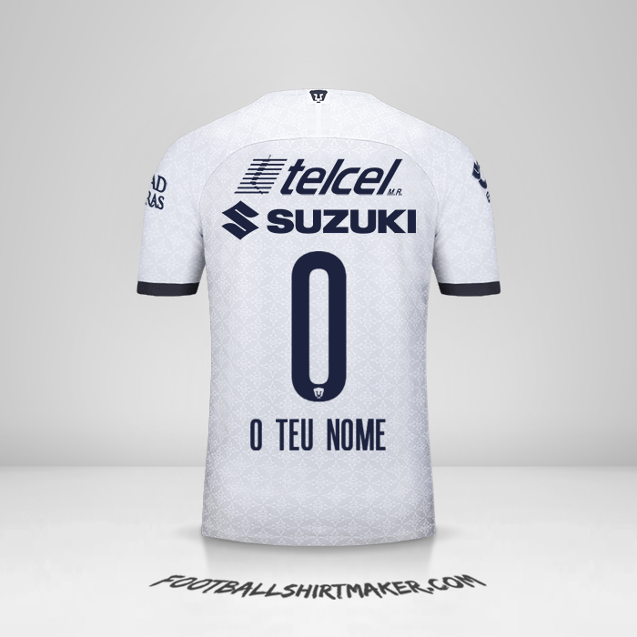 Camisola Pumas UNAM 2019/20 -  o teu nome - 0