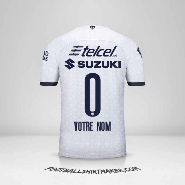 Maillot Pumas UNAM 2019/20 -  votre nom - 0