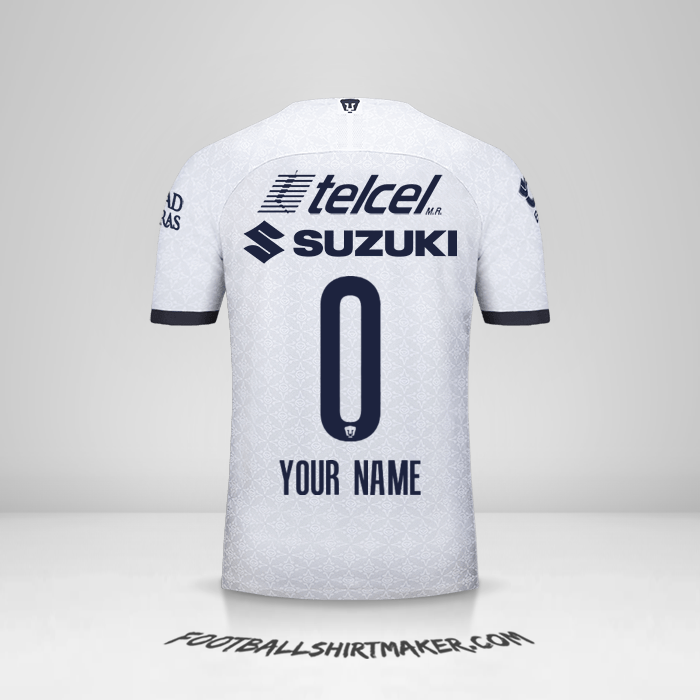 Shirt Pumas UNAM 2019/20 -  your name - 0