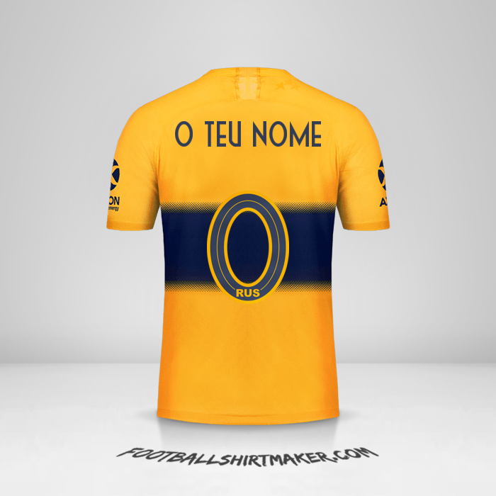 Camisola Boca Juniors 2019/20 II -  o teu nome - 0