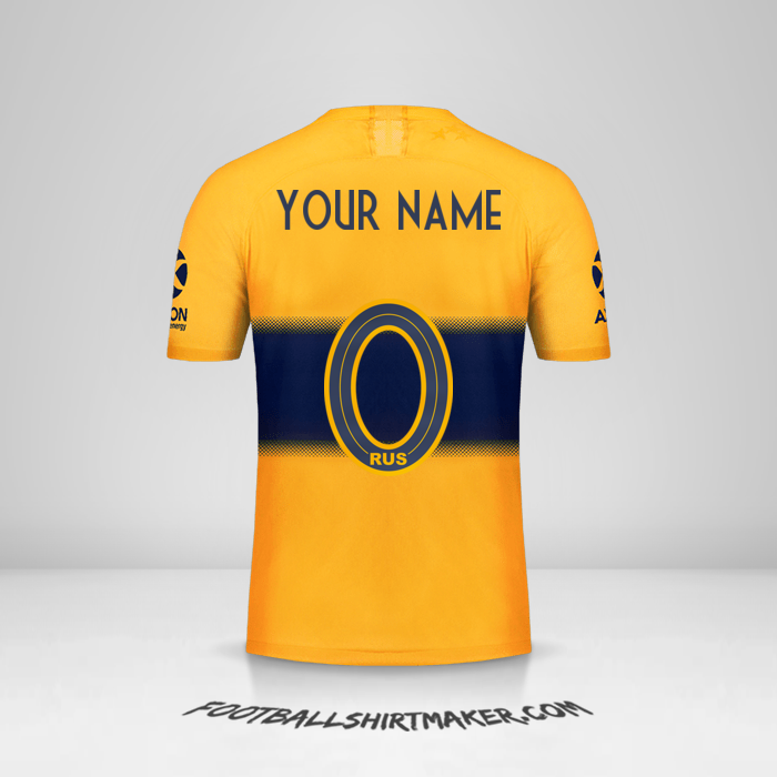 Jersey Boca Juniors 2019/20 II -  your name - 0