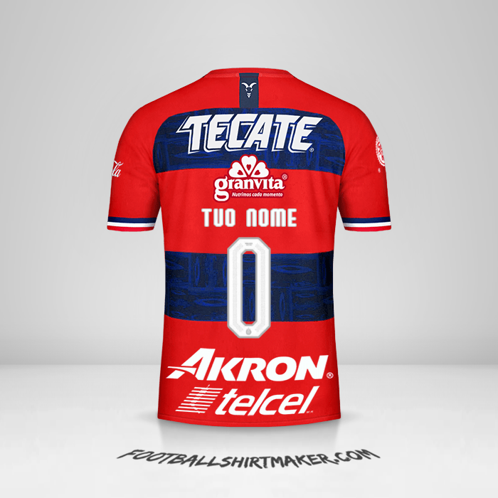 Maglia Guadalajara 2019/20 II -  tuo nome - 0