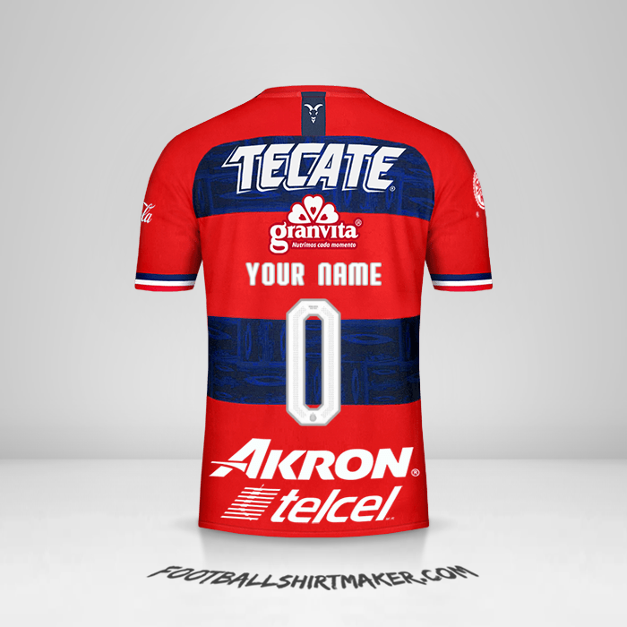 Jersey Guadalajara 2019/20 II -  your name - 0