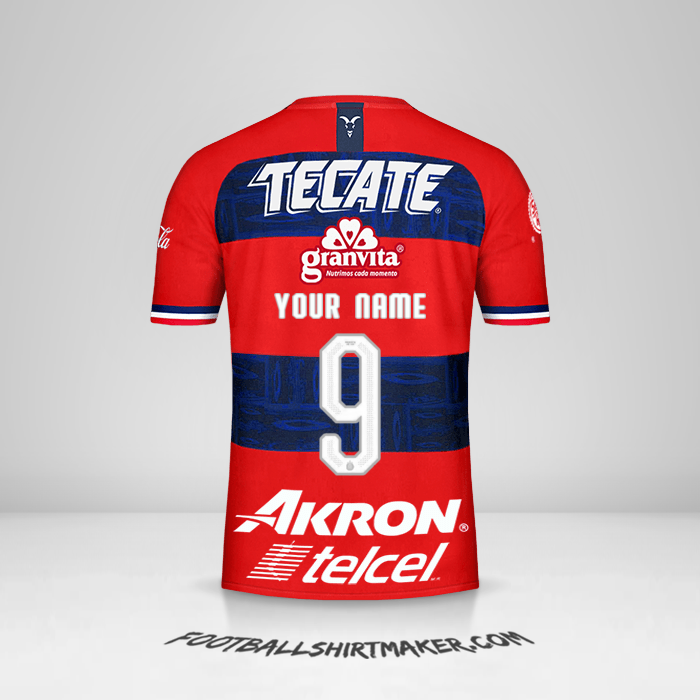 Guadalajara 2019/20 II shirt number 9 your name