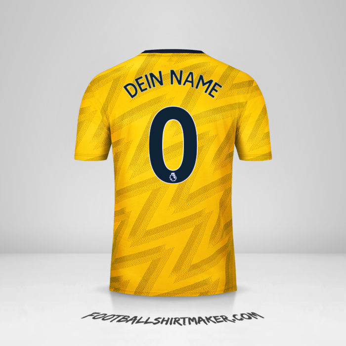 Trikot Arsenal 2019/20 II -  dein name - 0