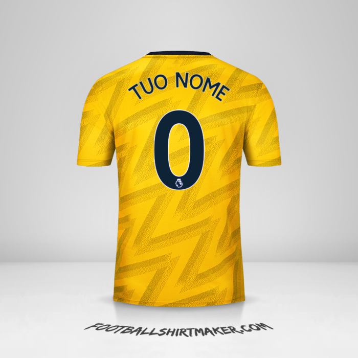 Maglia Arsenal 2019/20 II -  tuo nome - 0