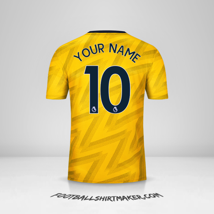 Arsenal 2019/20 II jersey number 10 your name