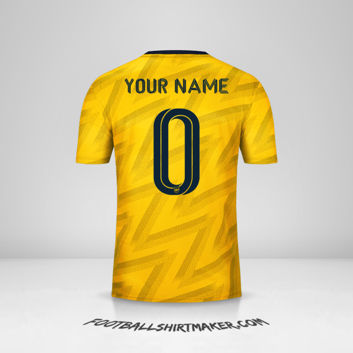 Jersey Arsenal 2019/20 Cup II -  your name - 0