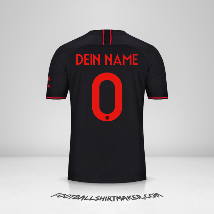 Trikot Atletico Madrid 2019/20 Cup II -  dein name - 0