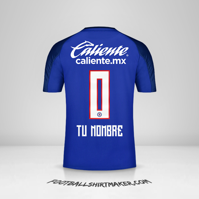 Jersey Cruz Azul 2019/20 -  tu nombre - 0