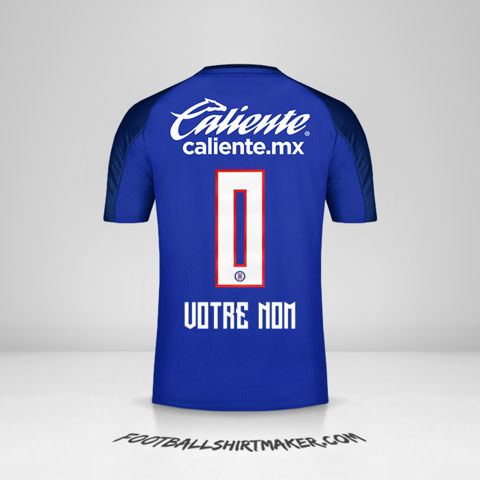 Maillot Cruz Azul 2019/20 -  votre nom - 0