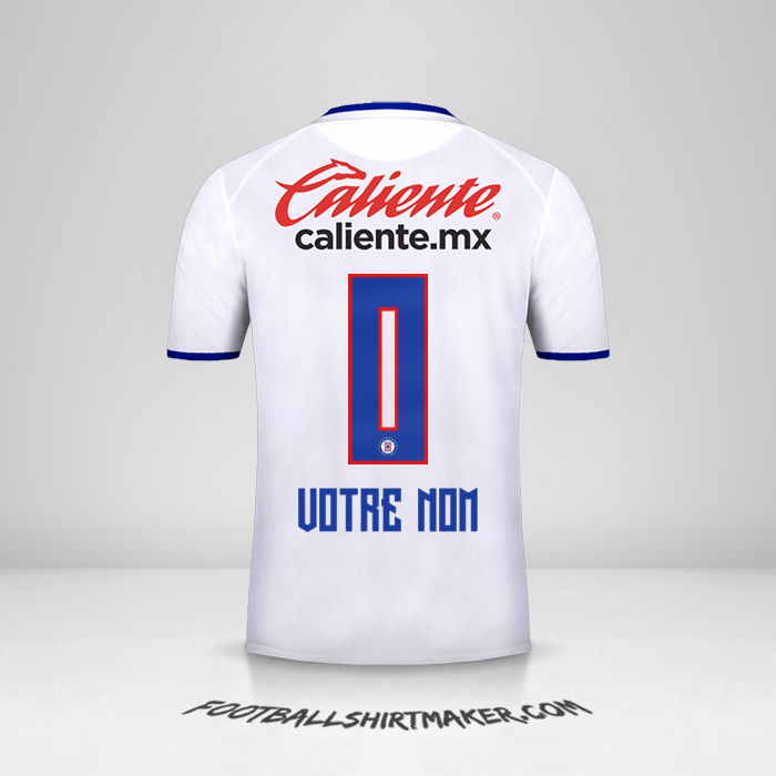 Maillot Cruz Azul 2019/20 II -  votre nom - 0