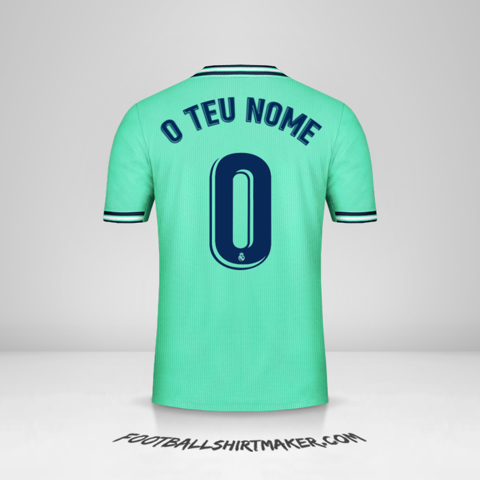 Camisola Real Madrid CF 2019/20 III -  o teu nome - 0