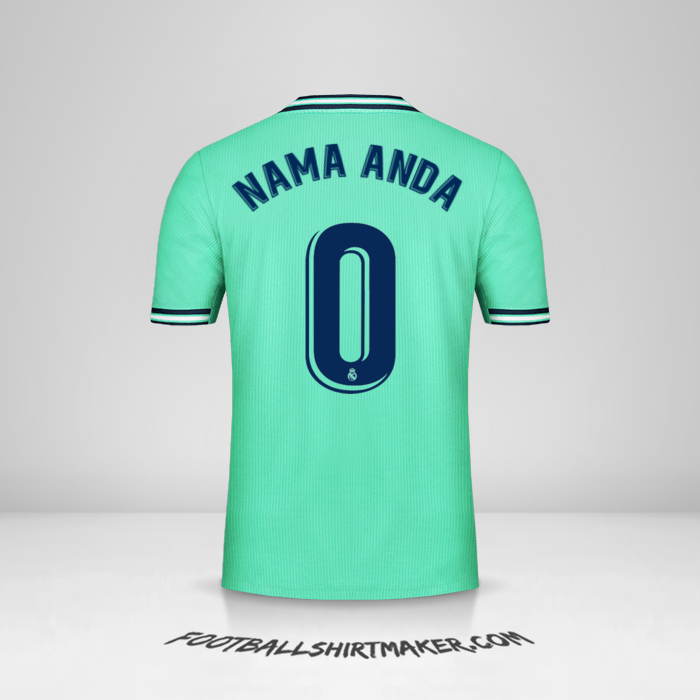 Jersey Real Madrid CF 2019/20 III -  nama anda - 0