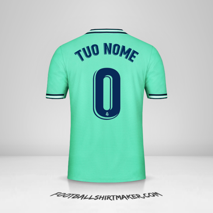 Maglia Real Madrid CF 2019/20 III -  tuo nome - 0