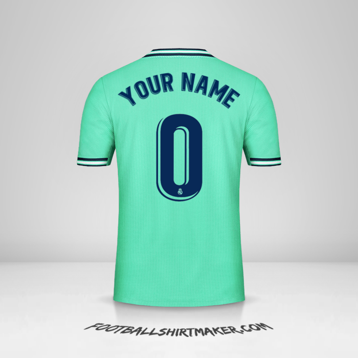 Jersey Real Madrid CF 2019/20 III -  your name - 0