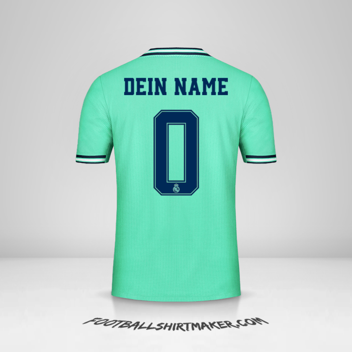 Trikot Real Madrid CF 2019/20 Cup III -  dein name - 0