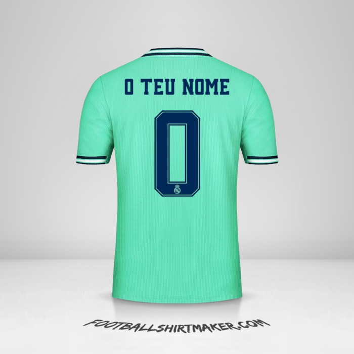 Camisola Real Madrid CF 2019/20 Cup III -  o teu nome - 0