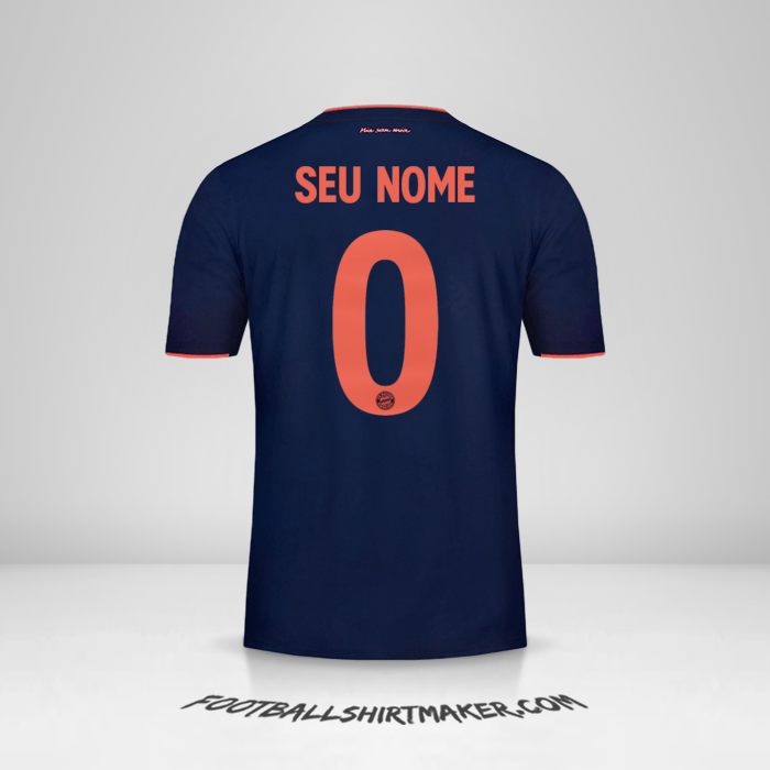 Camisa FC Bayern Munchen 2019/20 UCL -  seu nome - 0