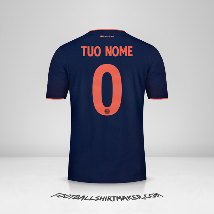 Maglia FC Bayern Munchen 2019/20 UCL -  tuo nome - 0