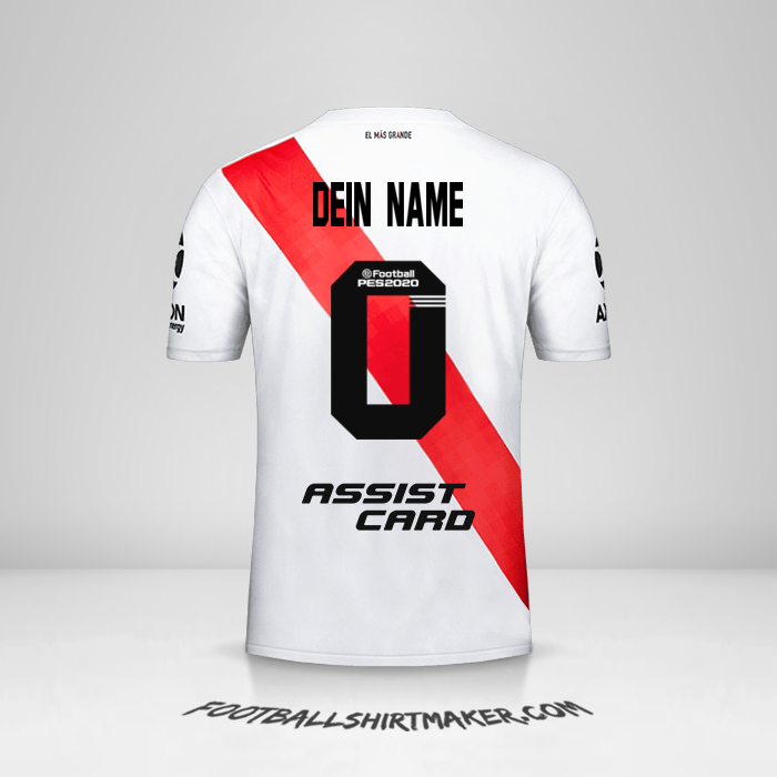 Trikot River Plate 2019/20 -  dein name - 0