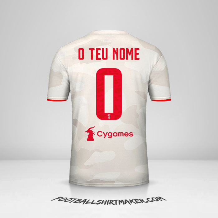 Camisola Juventus FC 2019/20 II -  o teu nome - 0