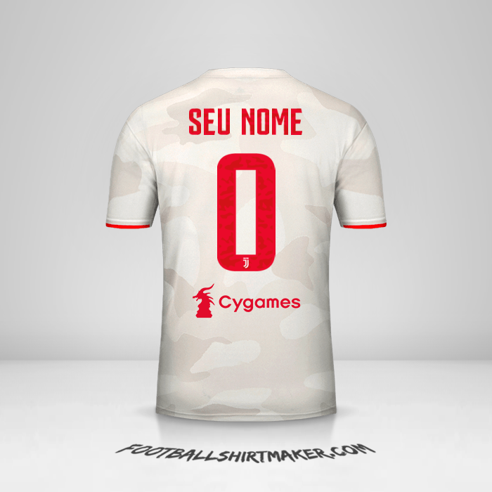 Camisa Juventus FC 2019/20 II -  seu nome - 0