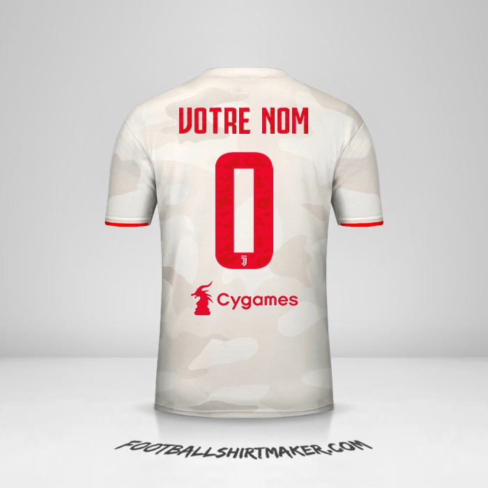 Maillot Juventus FC 2019/20 II -  votre nom - 0