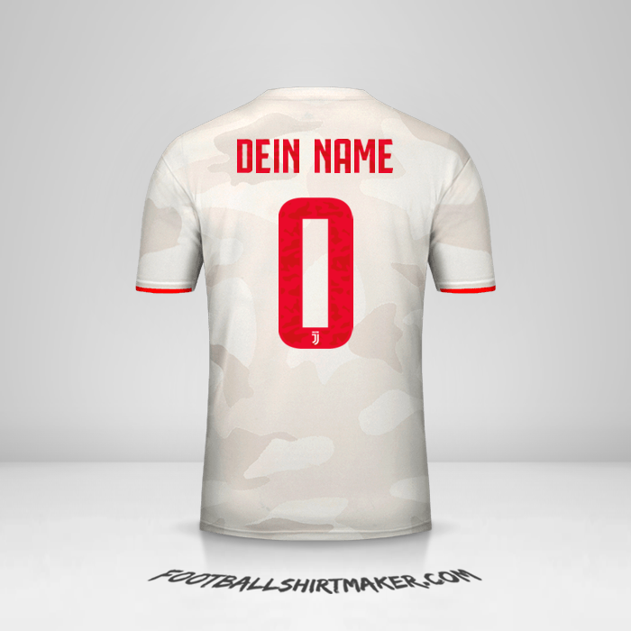 Trikot Juventus FC 2019/20 Cup II -  dein name - 0