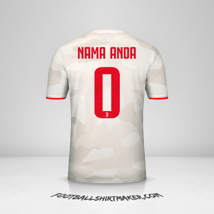 Jersey Juventus FC 2019/20 Cup II -  nama anda - 0