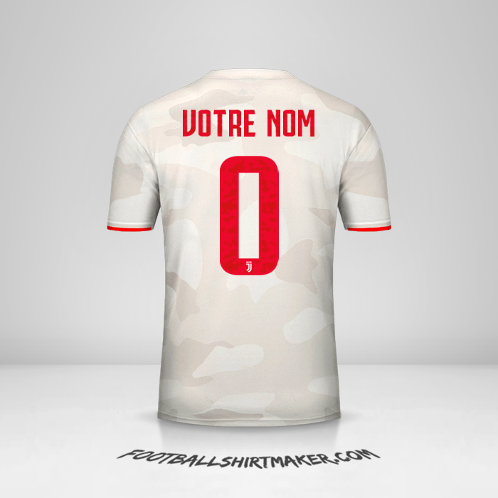 Maillot Juventus FC 2019/20 Cup II -  votre nom - 0