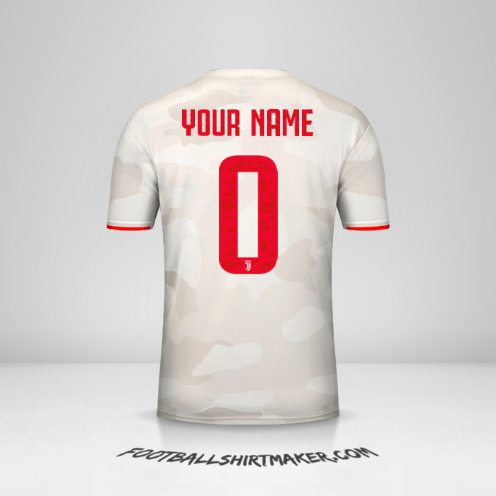 Juventus FC 2019/20 Cup II jersey number 0 your name